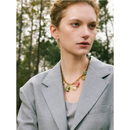 Aquata - Ceramic Conch Necklace