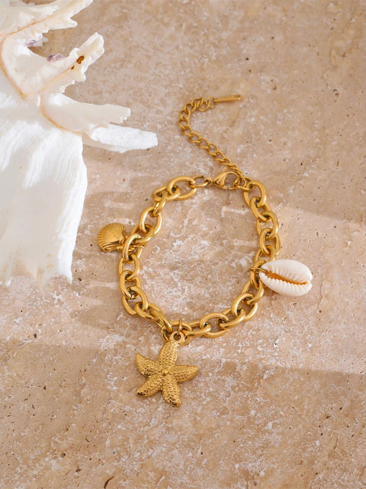 Vespera - Waterproof Ocean Charm Bracelet