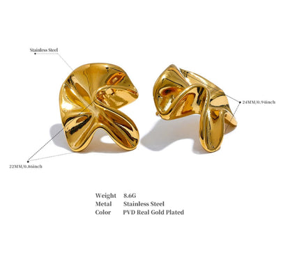 Seraphina - Irregular Stud Earrings