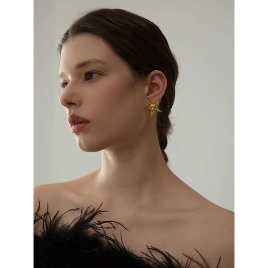 Orion - Rust-Proof Starfish Earrings