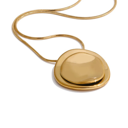 Elowen - Double Round Pendant