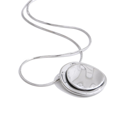Elowen - Double Round Pendant