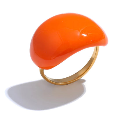 Sangria - Multi-Color Candy Enamel Ring