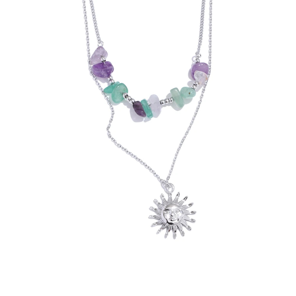 Solaris - Double-Layered Pendant