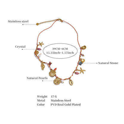 Nerina - Beach Charm Pendant