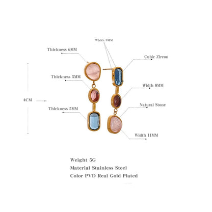 Andromeda - Drop Earrings