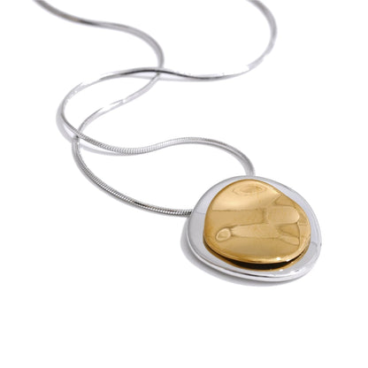 Elowen - Double Round Pendant