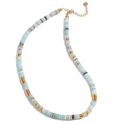 Cassandra - Waterproof Stone Beads Necklace