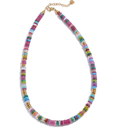 Cassandra - Waterproof Stone Beads Necklace