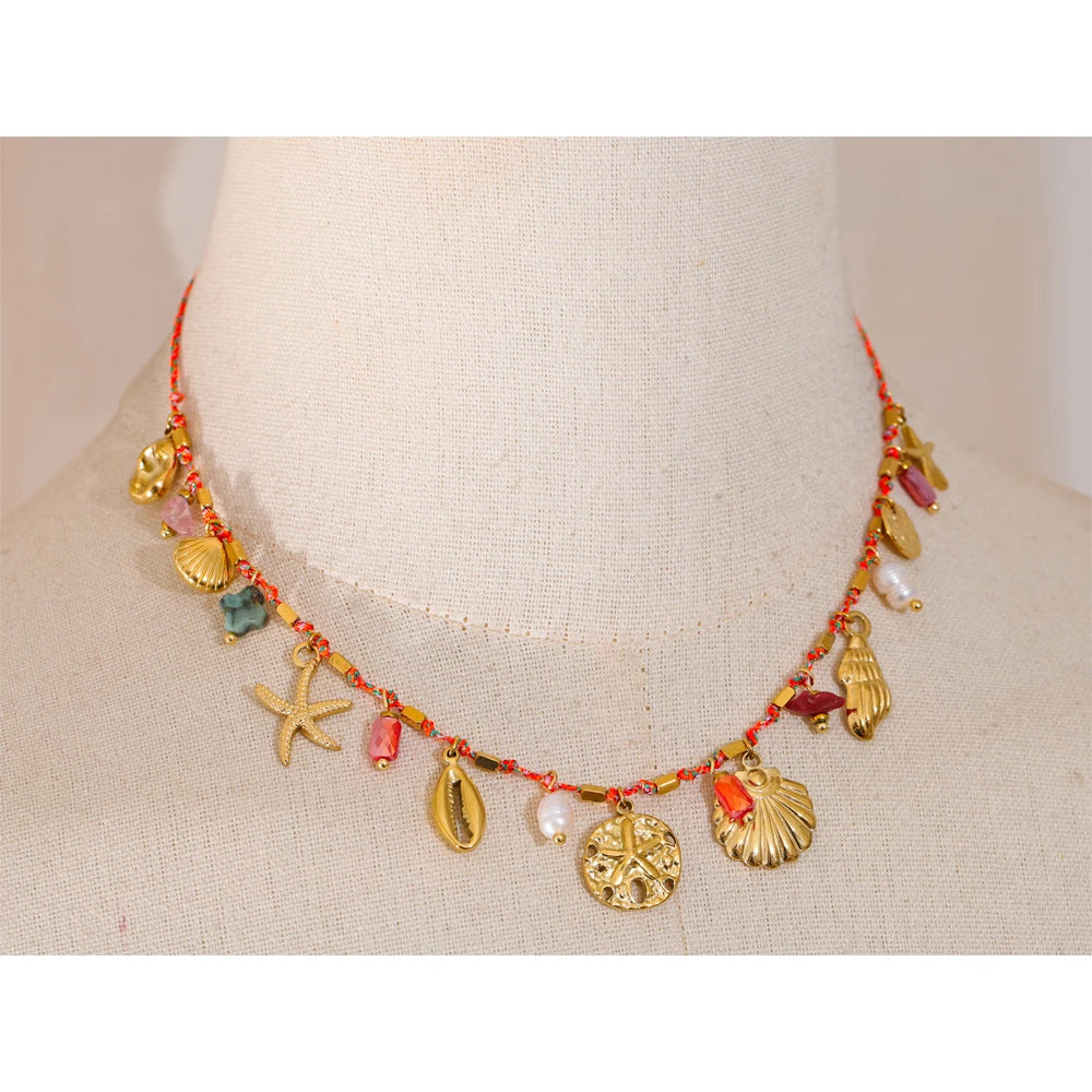 Nerina - Beach Charm Pendant