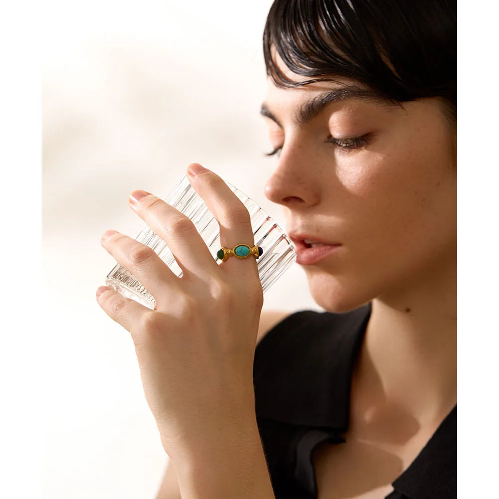 Venus - Agate Cast Ring