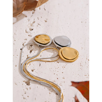 Elowen - Double Round Pendant