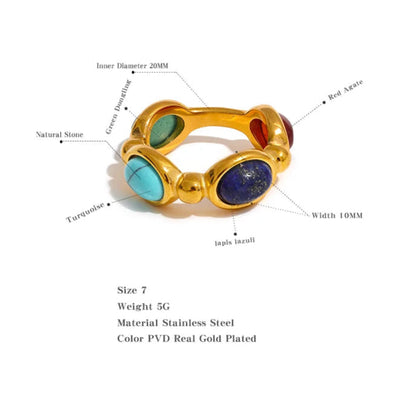 Venus - Agate Cast Ring