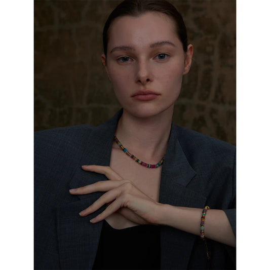 Cassandra - Waterproof Stone Beads Necklace