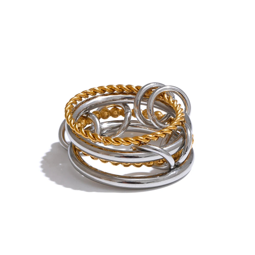 Katniss - Finger Stacking Rings