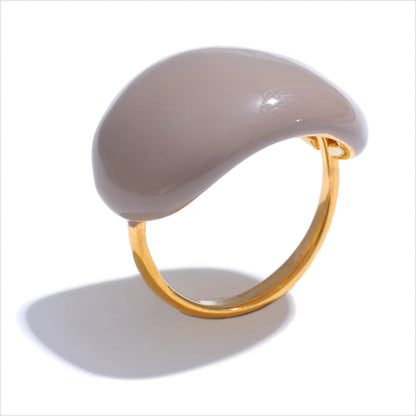 Sangria - Multi-Color Candy Enamel Ring