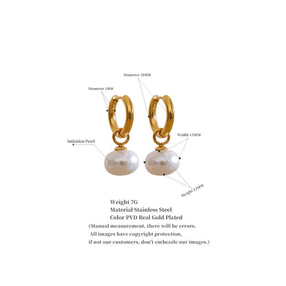 Moonwake - Pearls Earrings