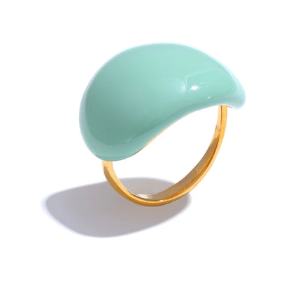 Sangria - Multi-Color Candy Enamel Ring