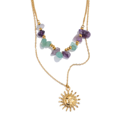 Solaris - Double-Layered Pendant