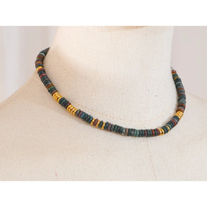 Cassandra - Waterproof Stone Beads Necklace