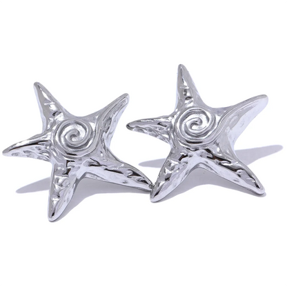 Orion - Rust-Proof Starfish Earrings