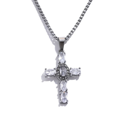 Diana - Colorful Cross Pendant